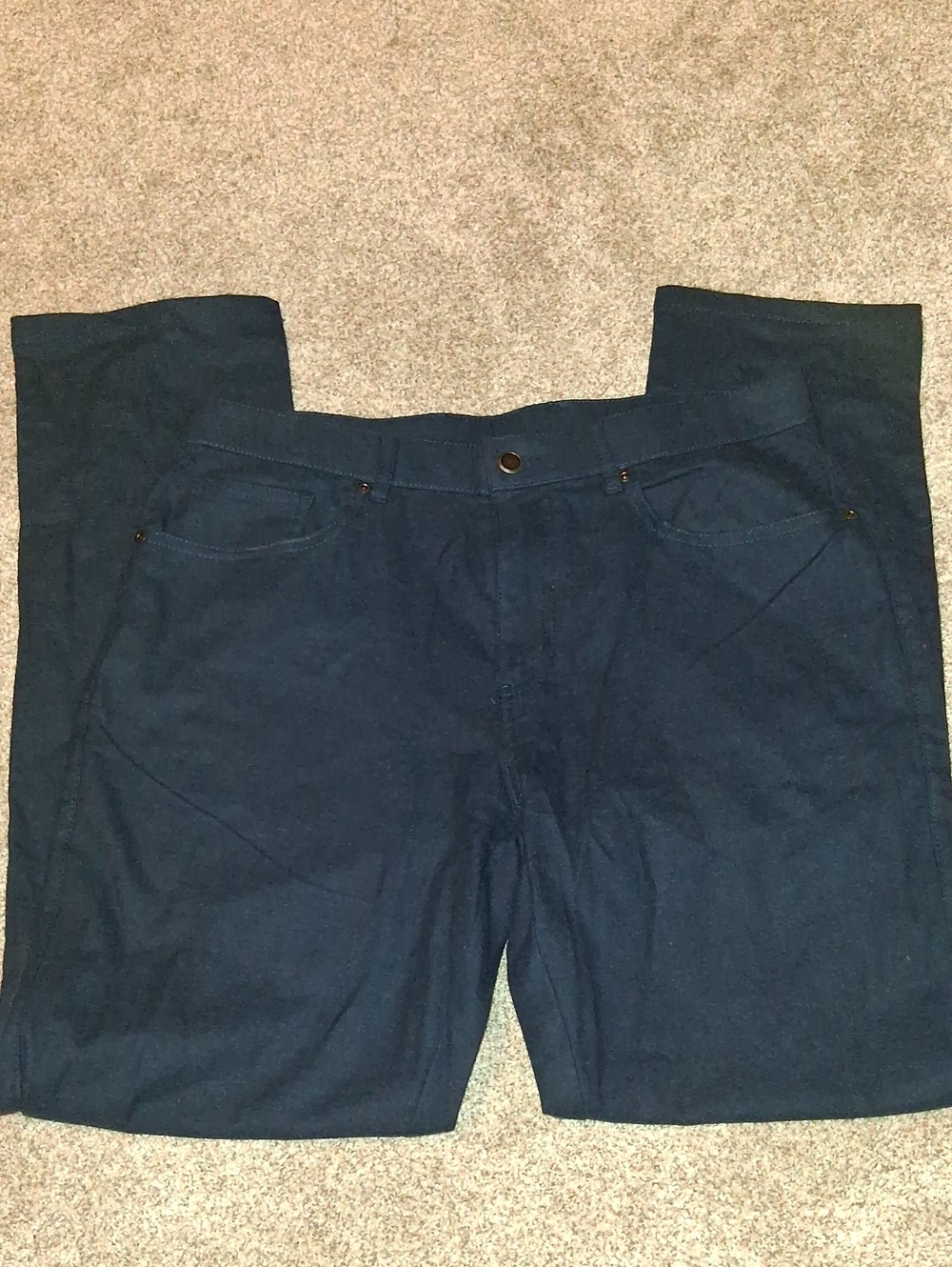 Kirkland Signature Navy Blue Men's Chinos